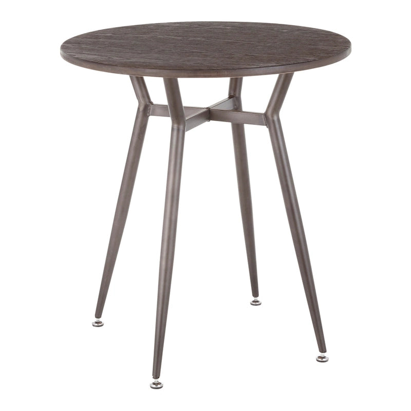 Carbon Loft Barton Industrial Round Dinette Table