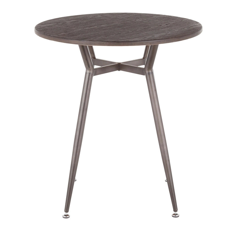 Carbon Loft Barton Industrial Round Dinette Table