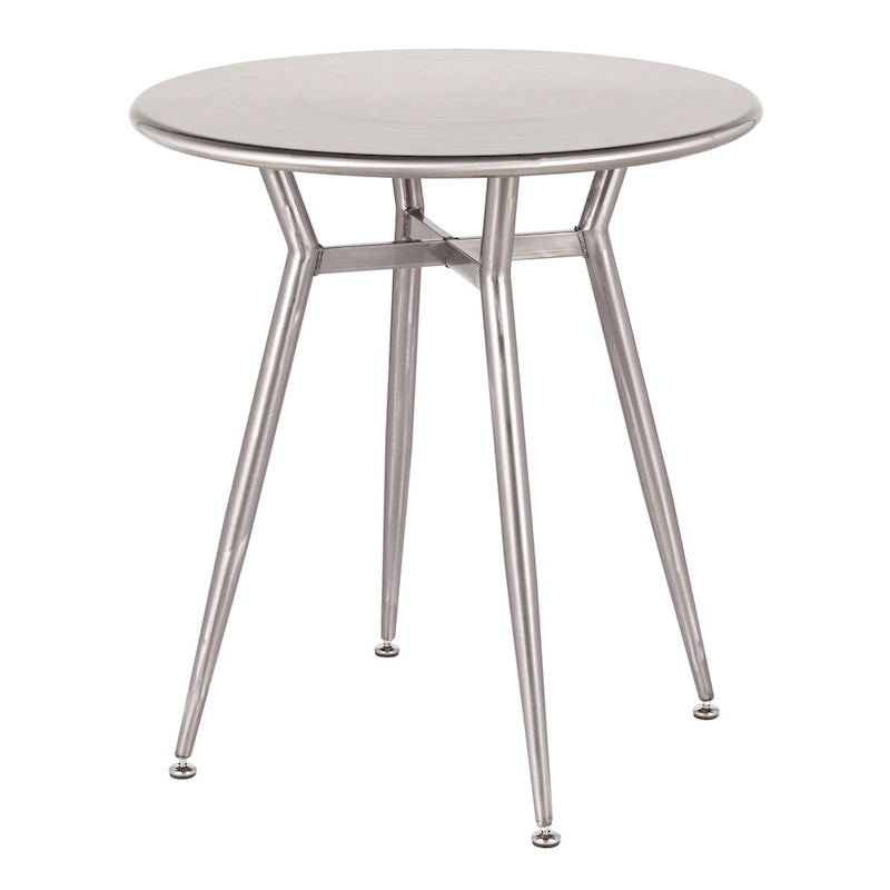 Carbon Loft Barton Industrial Round Dinette Table
