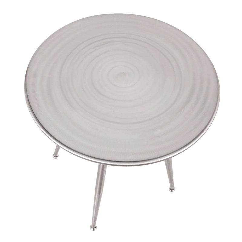 Carbon Loft Barton Industrial Round Dinette Table
