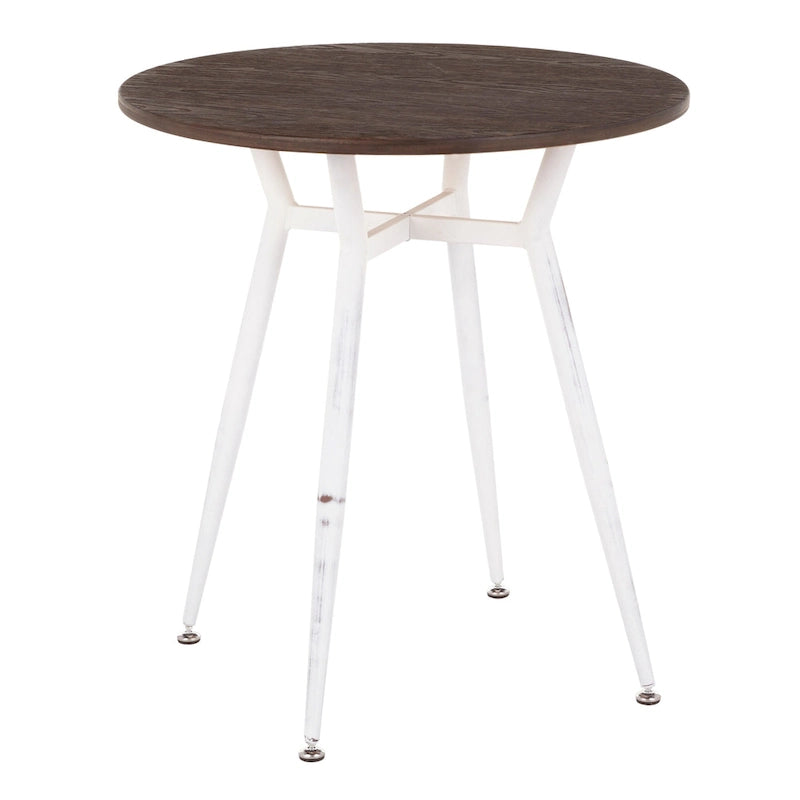 Carbon Loft Barton Industrial Round Dinette Table
