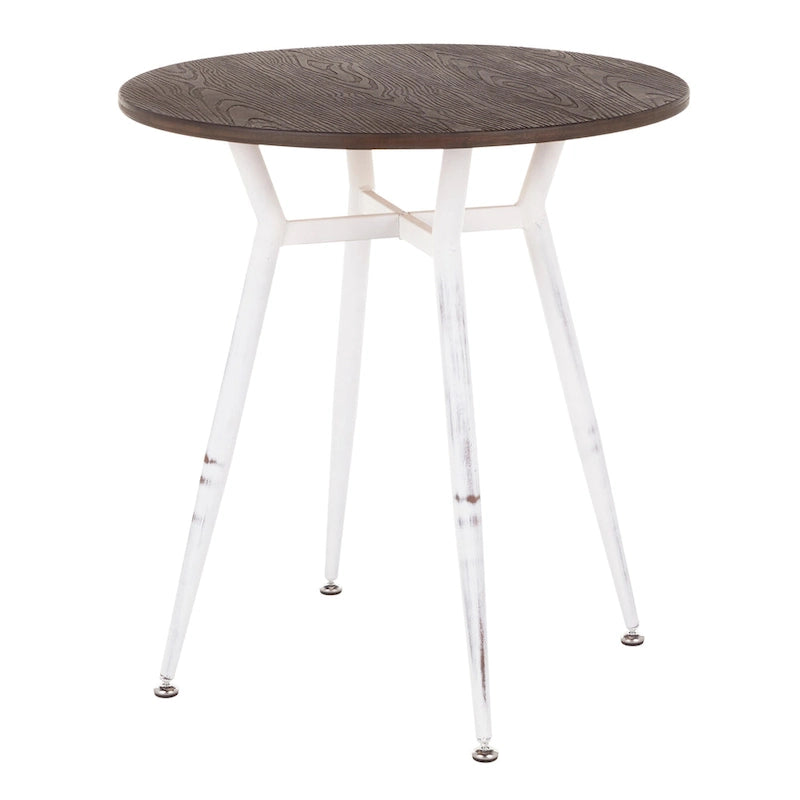 Carbon Loft Barton Industrial Round Dinette Table