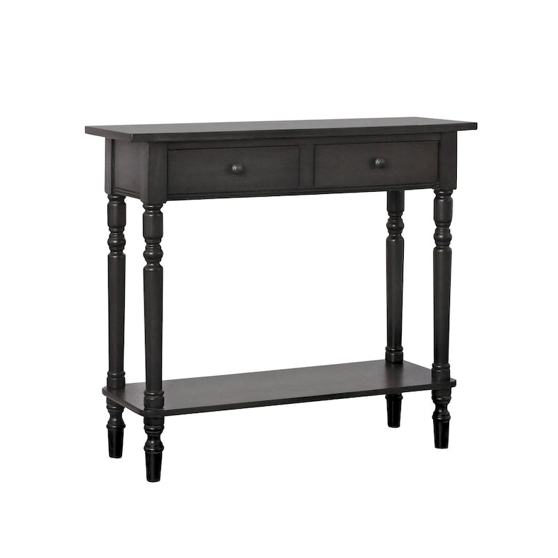 Jeln Traditional 38-inch Wood 1-Shelf Console Table by Furniture of America