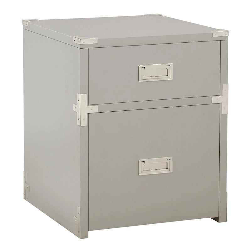 Wellington 2-Drawer File Cabinet – Secure Office Storage with Lock