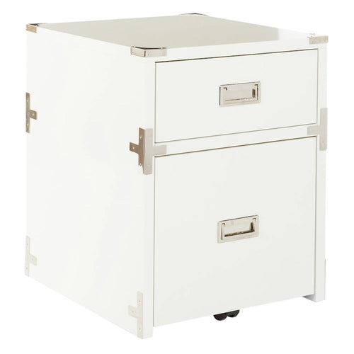 2-Drawer File Cabinet – Secure Office Storage with Lock