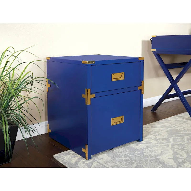 OSP Home Furnishings Wellington 2 Drawer File Cabinet