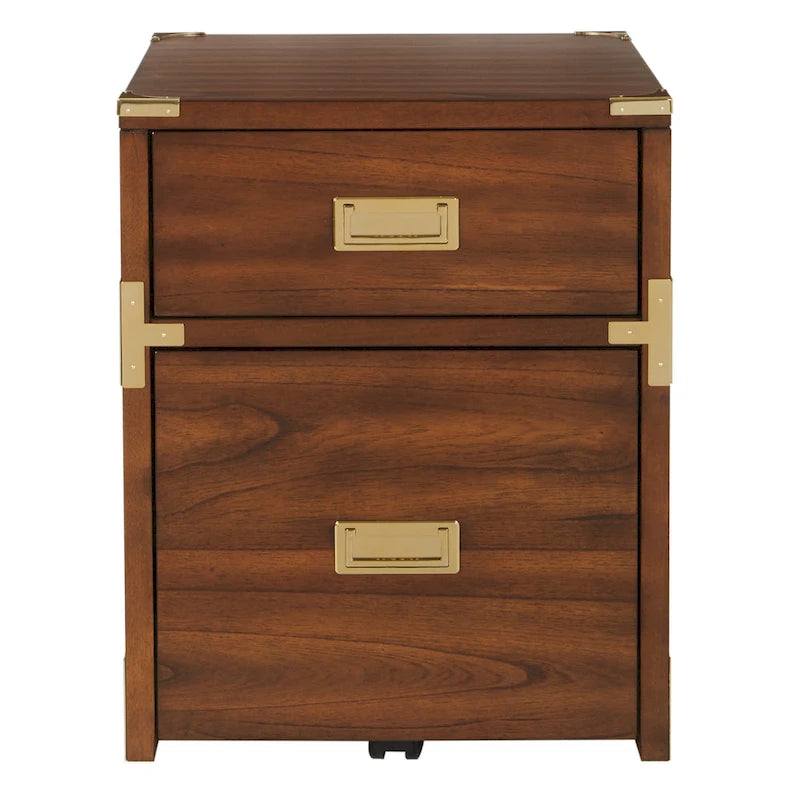 OSP Home Furnishings Wellington 2 Drawer File Cabinet