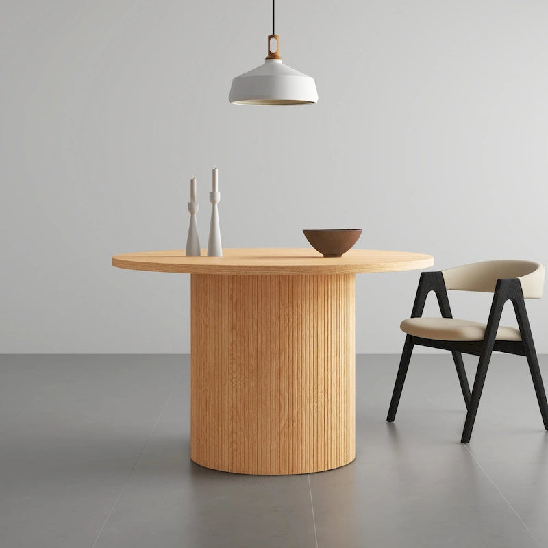 Round Pedestal Dining Table