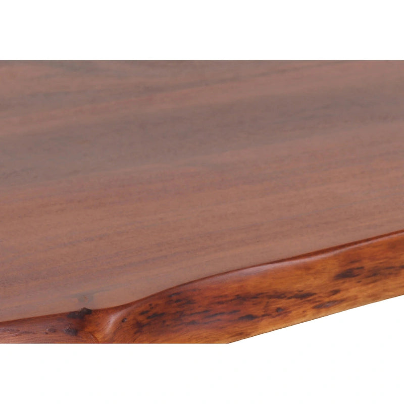 Acacia Live Edge Trestle Coffee Table