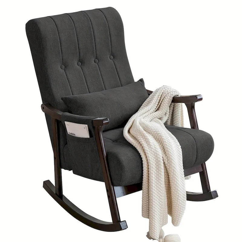 Solid Wood Rocking Chair
