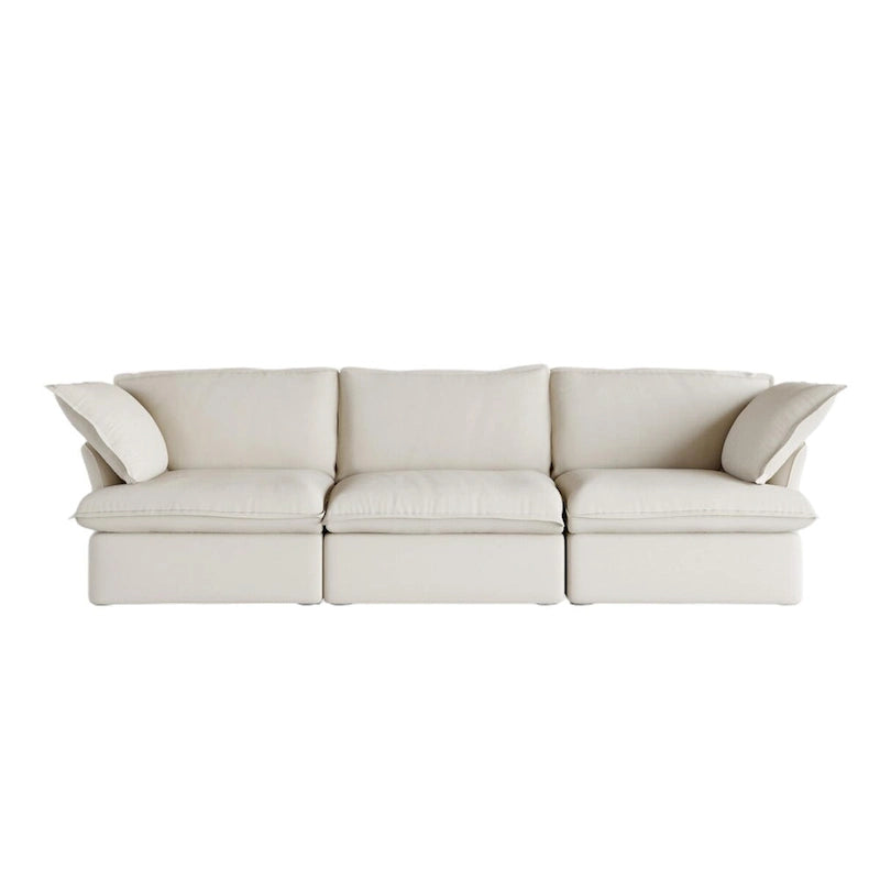 Modern Comfy Cloud Sofa Couch, Minimalist Down-Filled Sectional Sofas Couches, Cushion Covers Removable