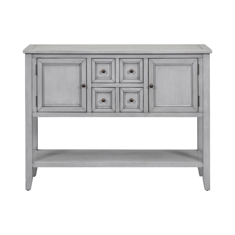 Buffet Sideboard Console Table with Bottom Shelf