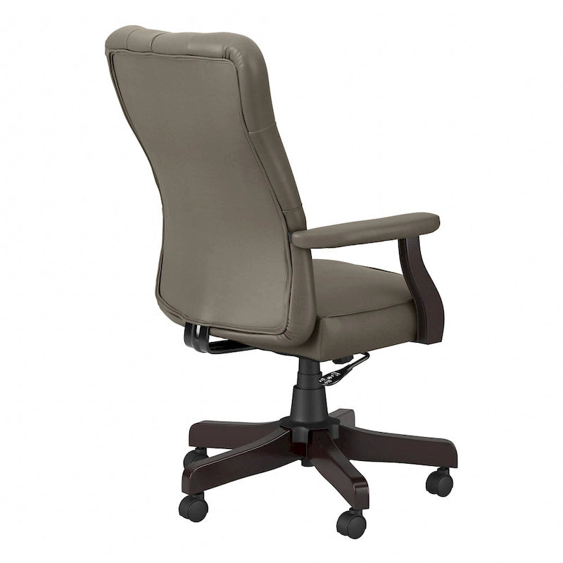 Salinas High Back Tufted Office Chair with Arms by Bush Furniture