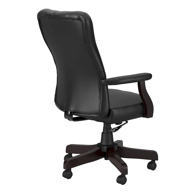 Salinas High Back Tufted Office Chair with Arms by Bush Furniture